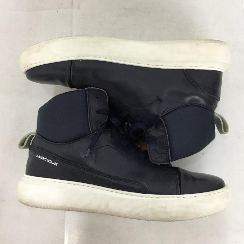 古着 USED スニーカー スニーカー AMBITIOUS ハイカット ロゴ、文字 紺 / ネイビー / navy メンズ USED 古着 中古 10155261