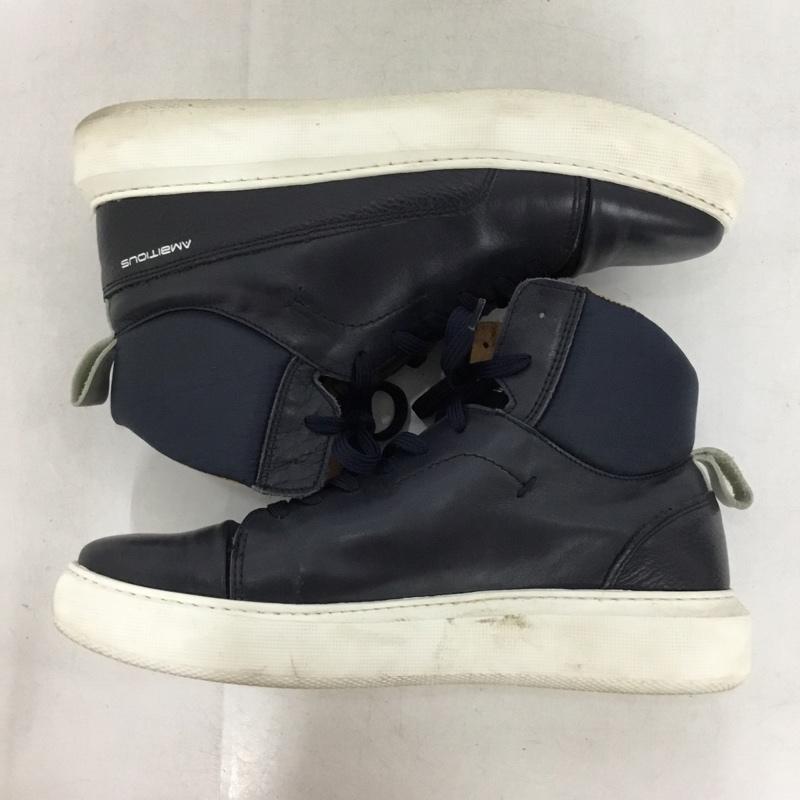 古着 USED スニーカー スニーカー AMBITIOUS ハイカット ロゴ、文字 紺 / ネイビー / navy メンズ USED 古着 中古 10155261