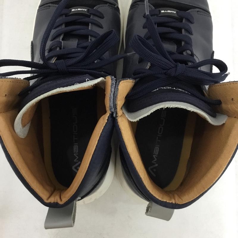 古着 USED スニーカー スニーカー AMBITIOUS ハイカット ロゴ、文字 紺 / ネイビー / navy メンズ USED 古着 中古 10155261