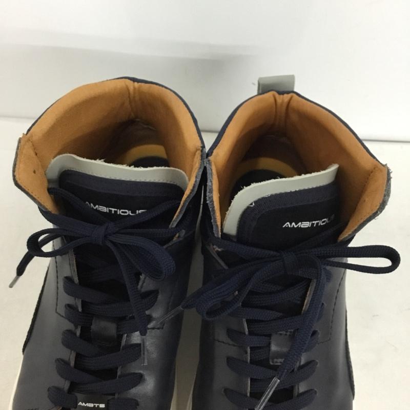 古着 USED スニーカー スニーカー AMBITIOUS ハイカット ロゴ、文字 紺 / ネイビー / navy メンズ USED 古着 中古 10155261
