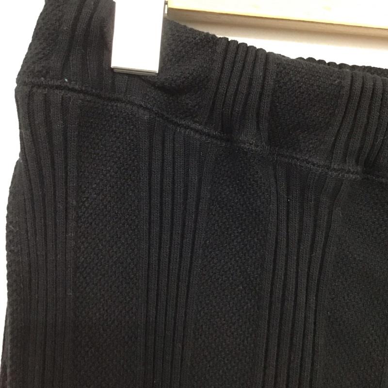 ニコアンド niko and... パンツ スラックス フレアパンツ L 無地 黒 / ブラック / black レディース USED 古着 中古 10155264