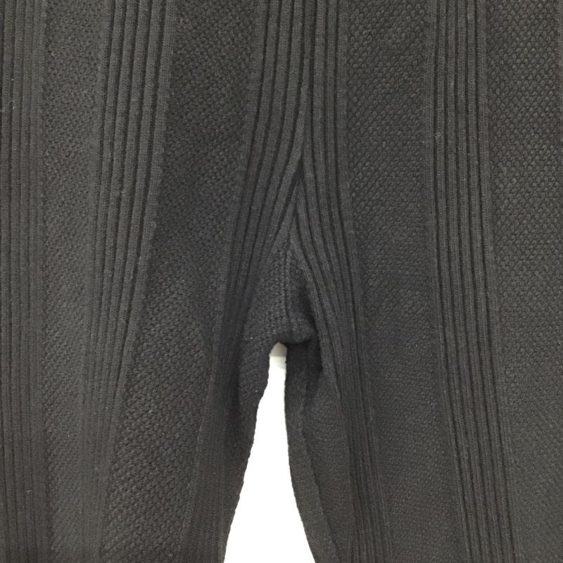 ニコアンド niko and... パンツ スラックス フレアパンツ L 無地 黒 / ブラック / black レディース USED 古着 中古 10155264