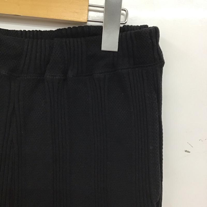 ニコアンド niko and... パンツ スラックス フレアパンツ L 無地 黒 / ブラック / black レディース USED 古着 中古 10155264