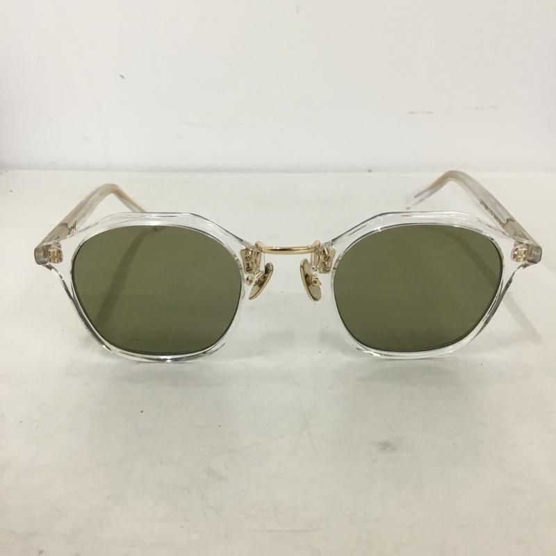 エーディーエスアール A.D.S.R. めがね・サングラス サングラス SATCHMO2 箱有 無地 透明 / クリア / メンズ USED 古着 中古 10155265