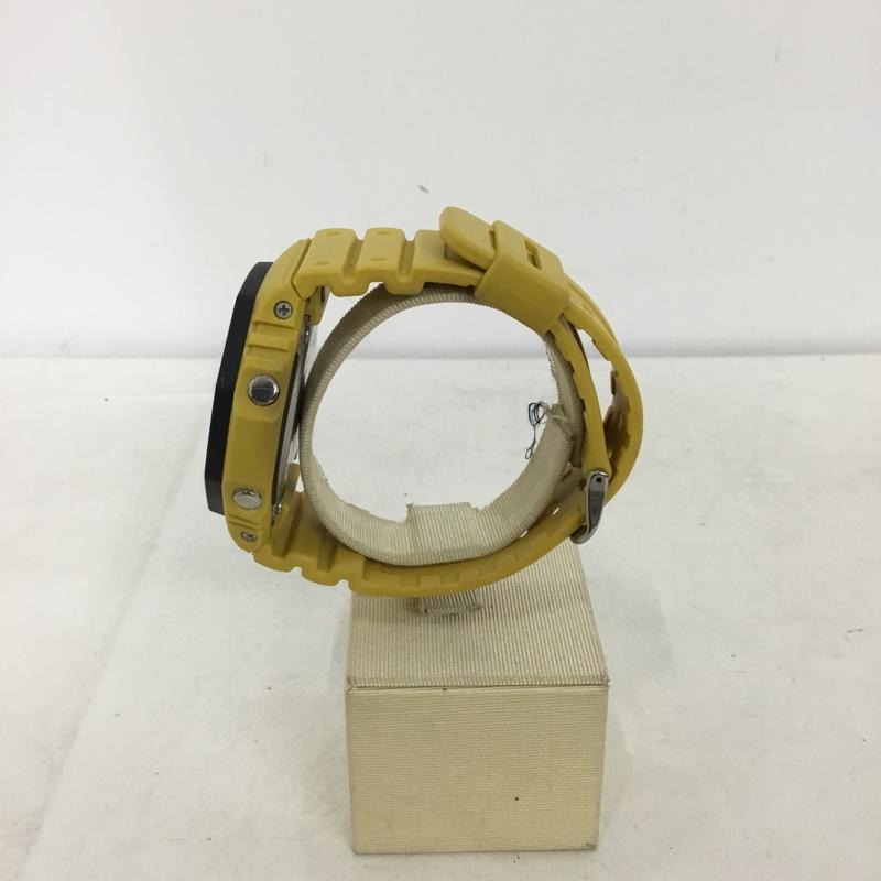 ジーショック G-SHOCK 腕時計 アナログ（クォーツ式） GA-2110SU 八角形 ロゴ、文字 黒 / ブラック / black X 黄 / イエロー / yellow メンズ USED 古着 中古 10155273