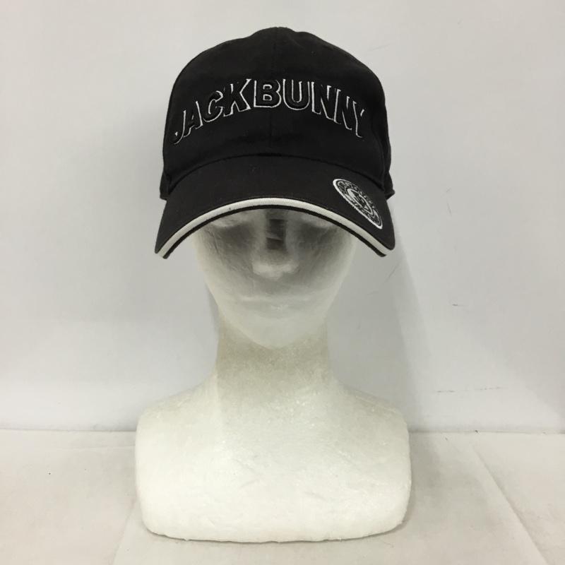 ジャックバニー Jack Bunny!! 帽子 キャップ 262-2187002 FREE ロゴ、文字 黒 / ブラック / black X 白 / ホワイト / white メンズ USED 古着 中古 10155277