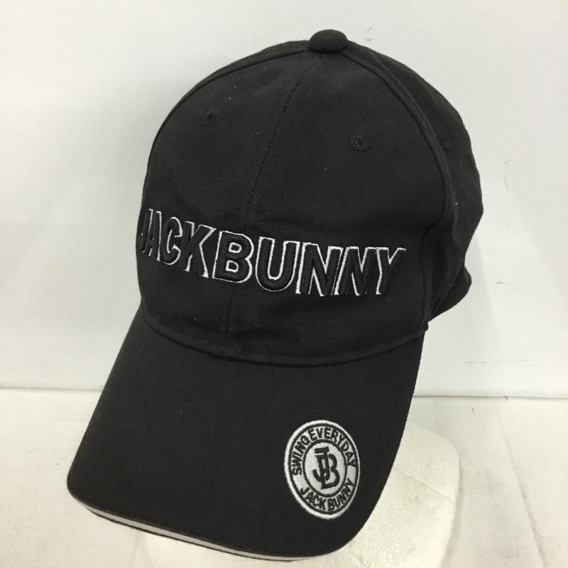 ジャックバニー Jack Bunny!! 帽子 キャップ 262-2187002 FREE ロゴ、文字 黒 / ブラック / black X 白 / ホワイト / white メンズ USED 古着 中古 10155277