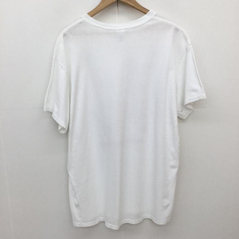 ギルダン GILDAN Tシャツ 半袖 GILDAN 半袖 Tシャツ ホワイト 赤ロゴ L ロゴ、文字 白 / ホワイト / white メンズ USED 古着 中古 10155283