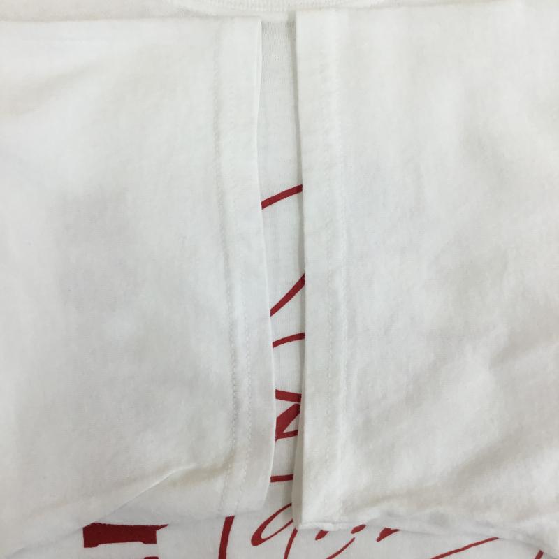 ギルダン GILDAN Tシャツ 半袖 GILDAN 半袖 Tシャツ ホワイト 赤ロゴ L ロゴ、文字 白 / ホワイト / white メンズ USED 古着 中古 10155283