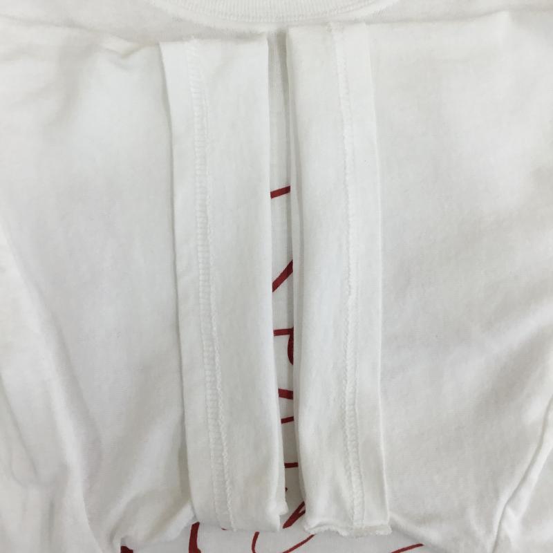 ギルダン GILDAN Tシャツ 半袖 GILDAN 半袖 Tシャツ ホワイト 赤ロゴ L ロゴ、文字 白 / ホワイト / white メンズ USED 古着 中古 10155283