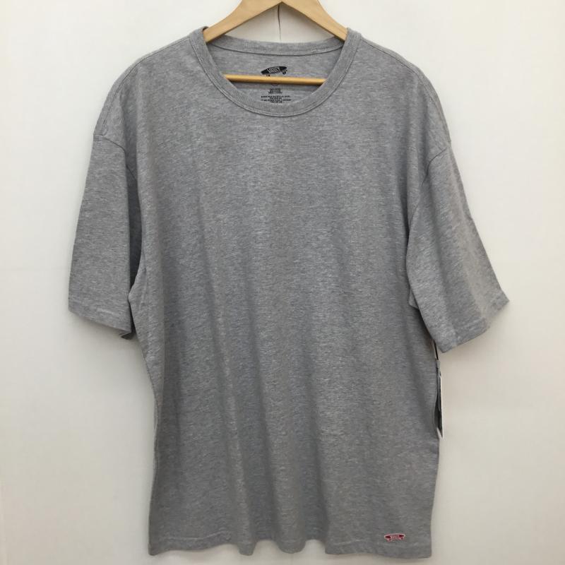 バンズ VANS Tシャツ 半袖 Vans Vault OG SS Tシャツ VN0A5E1GATH1 XL ロゴ、文字 灰 / グレー / gray メンズ USED 古着 中古 10155285