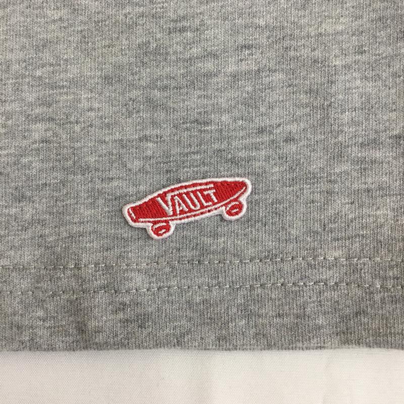 バンズ VANS Tシャツ 半袖 Vans Vault OG SS Tシャツ VN0A5E1GATH1 XL ロゴ、文字 灰 / グレー / gray メンズ USED 古着 中古 10155285