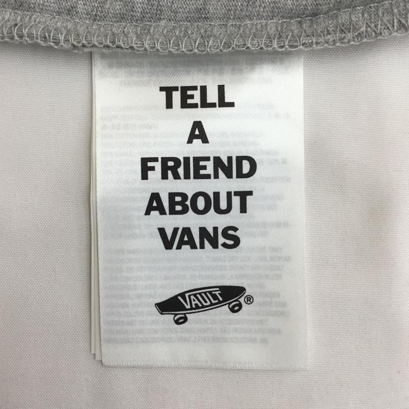 バンズ VANS Tシャツ 半袖 Vans Vault OG SS Tシャツ VN0A5E1GATH1 XL ロゴ、文字 灰 / グレー / gray メンズ USED 古着 中古 10155285