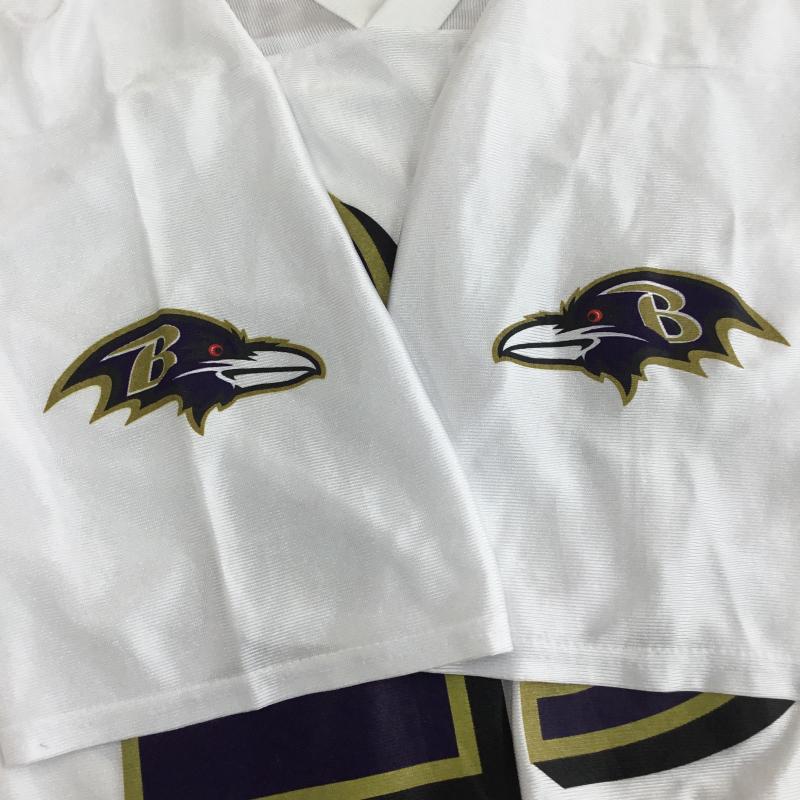 ユーズドクロージング used clothes Tシャツ 半袖 NFL アメフト ゲームシャツ マクガフィー 23 L ロゴ、文字 白 / ホワイト / white メンズ USED 古着 中古 10155286