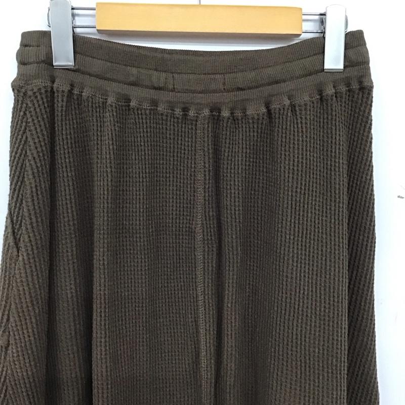 ニコアンド niko and... スカート ロングスカート M 無地 茶 / ブラウン / brown レディース USED 古着 中古 10155289