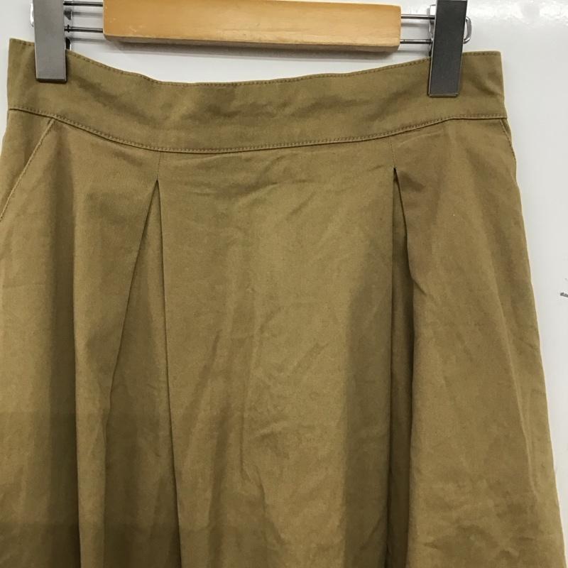 ニコアンド niko and... スカート ロングスカート チノスカート L 無地 ベージュ / ベージュ / beige レディース USED 古着 中古 10155290