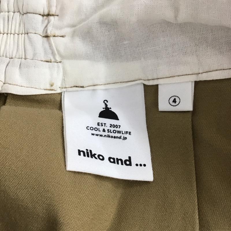 ニコアンド niko and... スカート ロングスカート チノスカート L 無地 ベージュ / ベージュ / beige レディース USED 古着 中古 10155290