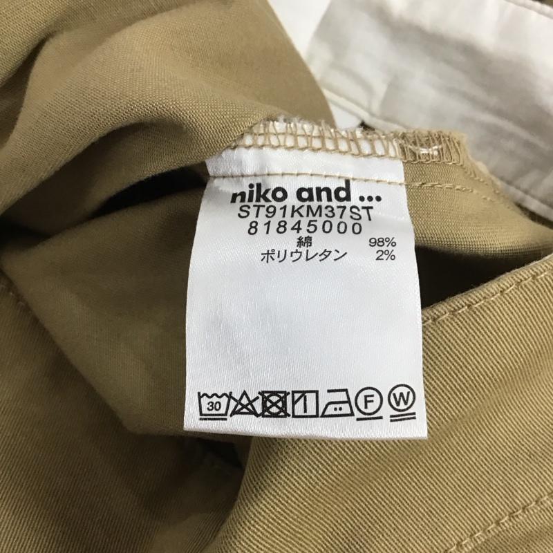 ニコアンド niko and... スカート ロングスカート チノスカート L 無地 ベージュ / ベージュ / beige レディース USED 古着 中古 10155290