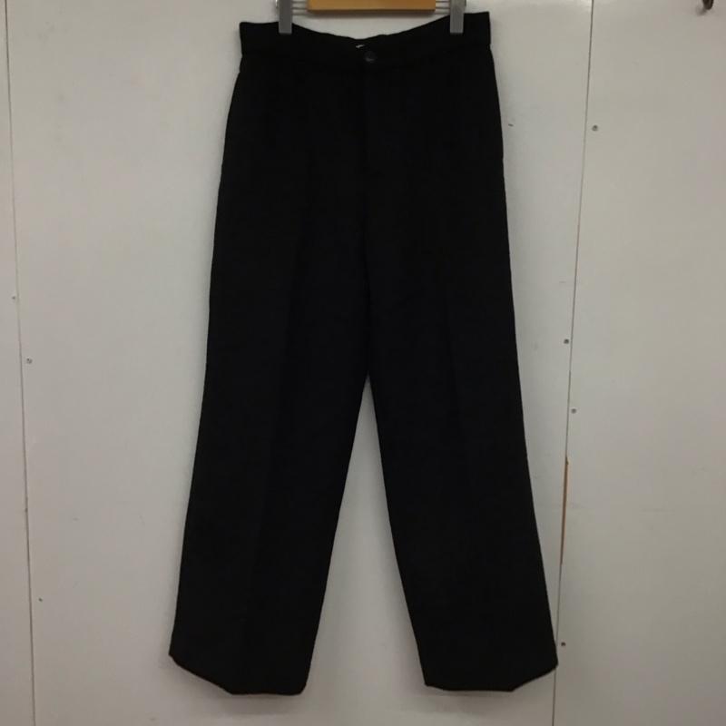 エムアンダーバー M_ ボトムス ボトムス 010GA230-6010 ストレートパンツ 2 無地 黒 / ブラック / black レディース USED 古着 中古 10155291