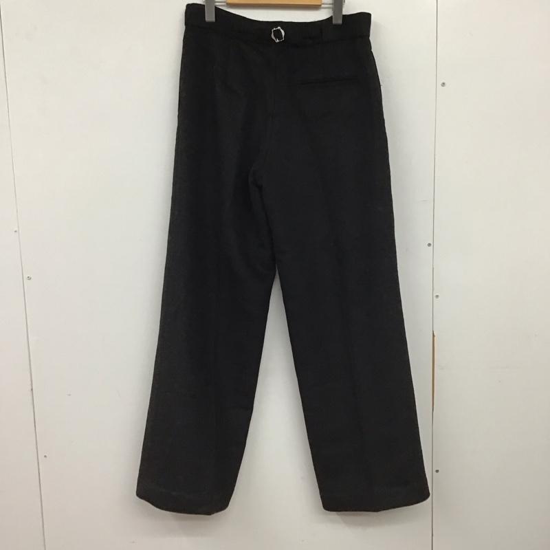 エムアンダーバー M_ ボトムス ボトムス 010GA230-6010 ストレートパンツ 2 無地 黒 / ブラック / black レディース USED 古着 中古 10155291