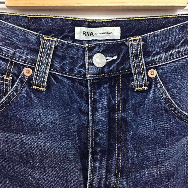 アールエヌエー RNA パンツ デニム、ジーンズ S 無地 インディゴ / インディゴ / Indigo レディース USED 古着 中古 10155293