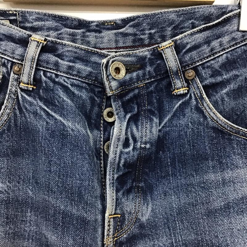 ドミンゴ D.M.G. パンツ デニム、ジーンズ M 無地 水色 / ライトブルー / レディース USED 古着 中古 10155299