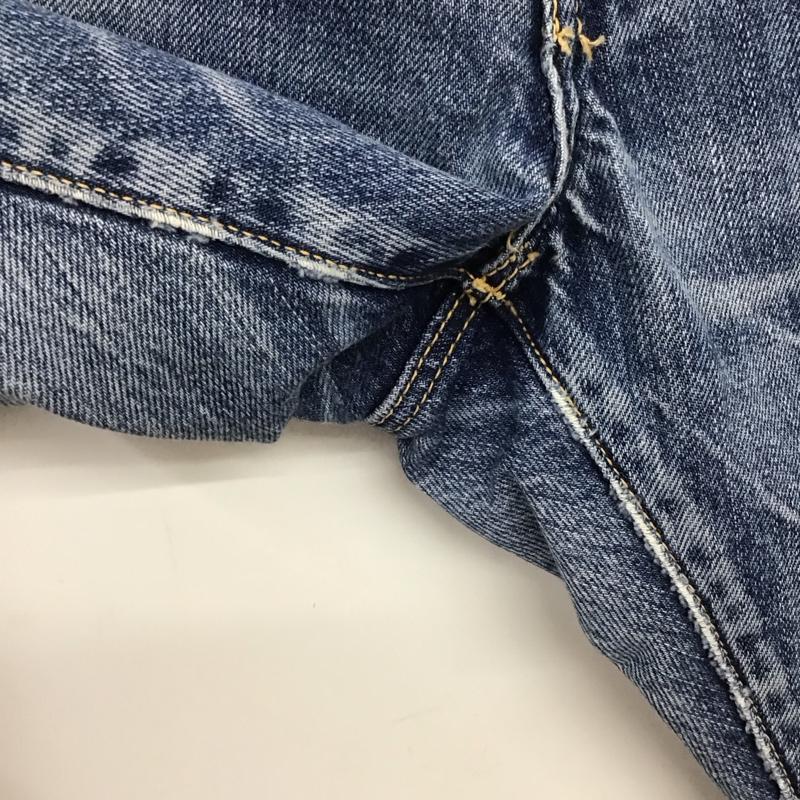 ドミンゴ D.M.G. パンツ デニム、ジーンズ M 無地 水色 / ライトブルー / レディース USED 古着 中古 10155299