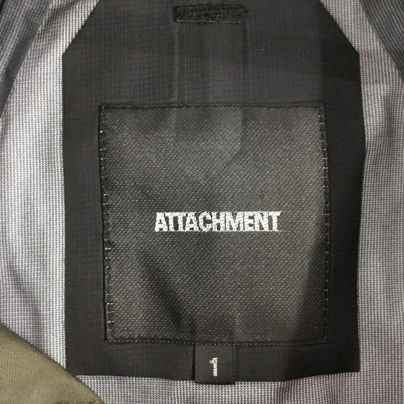アタッチメント ATTACHMENT ジャケット、上着 ジャケット、ブレザー 薄手コート ロング丈 1 無地 カーキ / カーキ / khaki メンズ USED 古着 中古 10155307