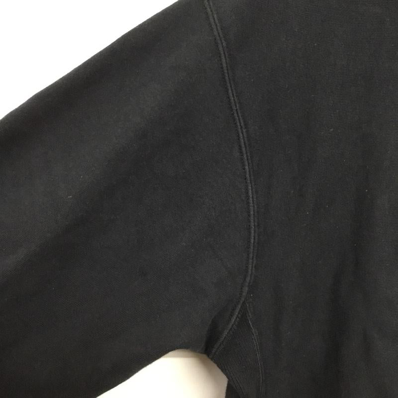 古着 USED ジャケット、上着 ジャンパー、ブルゾン コットン 裏起毛 バックプリント S ロゴ、文字 黒 / ブラック / black メンズ USED 古着 中古 10155308