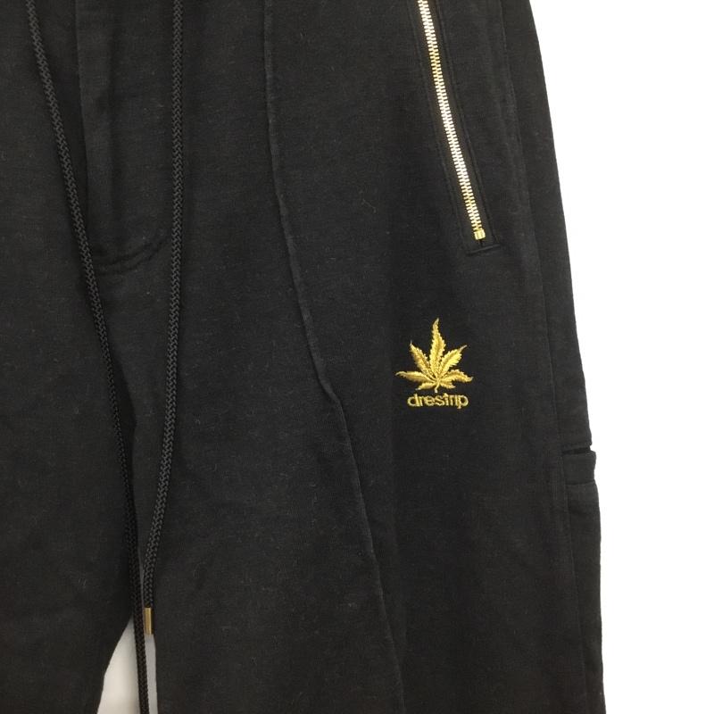 ドレストリップ drestrip ボトムス ボトムス スウェットパンツ コットン ウール 1 ロゴ、文字 黒 / ブラック / black メンズ USED 古着 中古 10155314