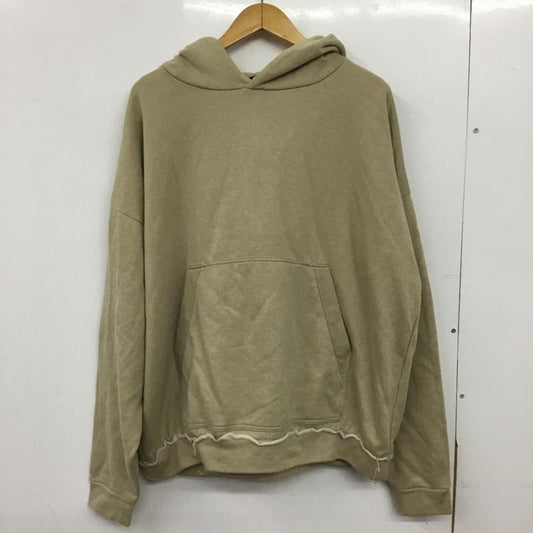 リプレゼント REPRESENT パーカー 長袖 プルオーバー フーディー L ワンポイント ベージュ / ベージュ / beige メンズ USED 古着 中古 10155315