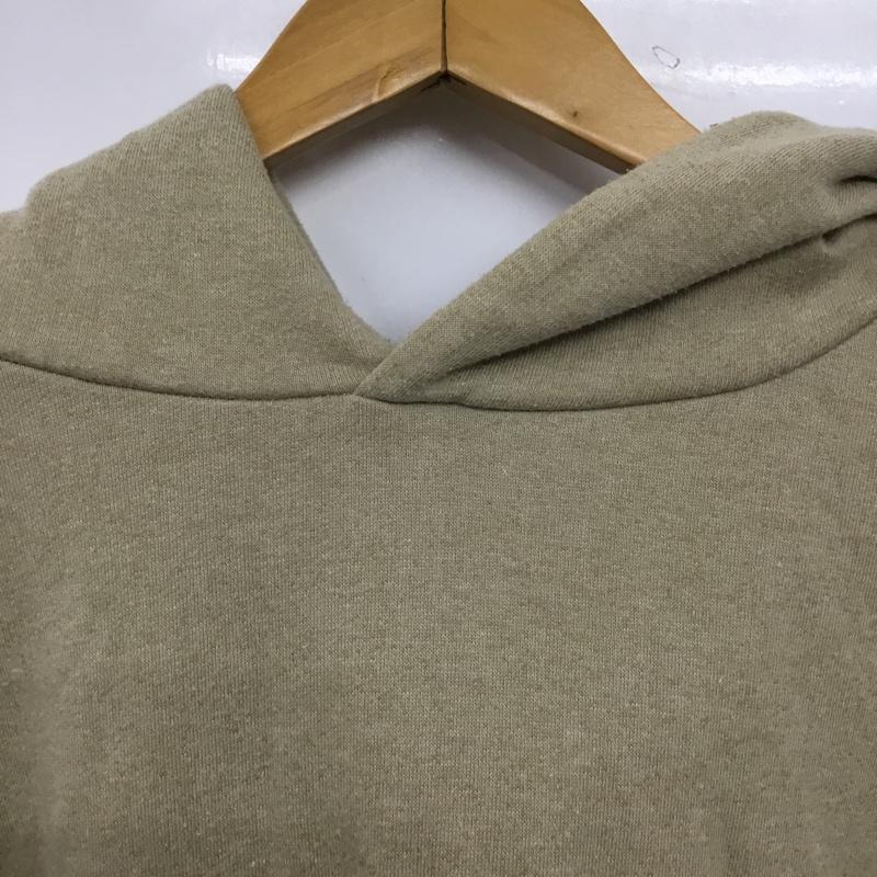 リプレゼント REPRESENT パーカー 長袖 プルオーバー フーディー L ワンポイント ベージュ / ベージュ / beige メンズ USED 古着 中古 10155315