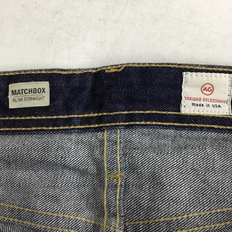 エージー AG パンツ デニム、ジーンズ 1131ODC-OCR スリム ストレートパンツ 29 無地 インディゴ / インディゴ / Indigo メンズ USED 古着 中古 10155316