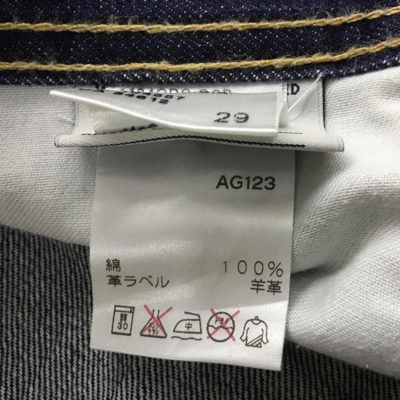 エージー AG パンツ デニム、ジーンズ 1131ODC-OCR スリム ストレートパンツ 29 無地 インディゴ / インディゴ / Indigo メンズ USED 古着 中古 10155316