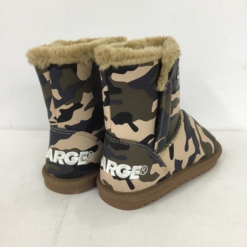 エクストララージキッズ XLARGE KIDS ブーツ ショートブーツ 9483413-59 ファーブーツ キッズ 19cm ロゴ 19.0cm カモフラージュ柄・迷彩 マルチカラー / マルチカラー / multicolor ボーイズ USED 古着 中古 10155317