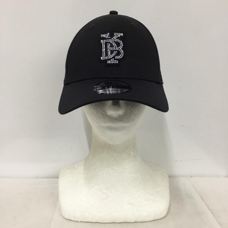ニューエラ NEW ERA 帽子 キャップ 横浜DeNAベイスターズ ラインストーン 9FORTY ロゴ、文字 紺 / ネイビー / navy メンズ USED 古着 中古 10155320