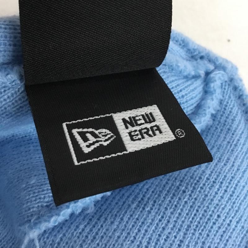 シュプリーム Supreme 帽子 ニット帽 NEW ERA Box Logo Beanie 19AW 19FW バンダナ ロゴ、文字 水色 / ライトブルー / メンズ USED 古着 中古 10155321