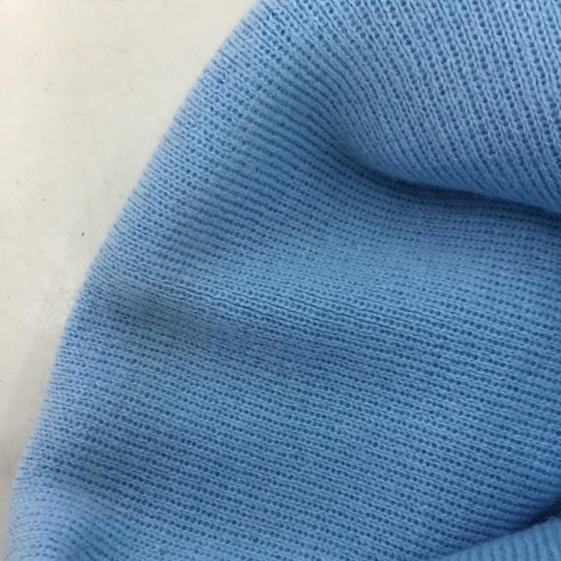 シュプリーム Supreme 帽子 ニット帽 NEW ERA Box Logo Beanie 19AW 19FW バンダナ ロゴ、文字 水色 / ライトブルー / メンズ USED 古着 中古 10155321