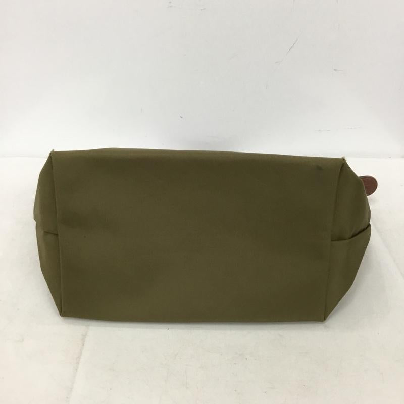 ロンシャン LONGCHAMP ハンドバッグ ハンドバッグ L1621089A23 LE PLIAGE ロゴ、文字 カーキ / カーキ / khaki X 茶 / ブラウン / brown レディース USED 古着 中古 10155322