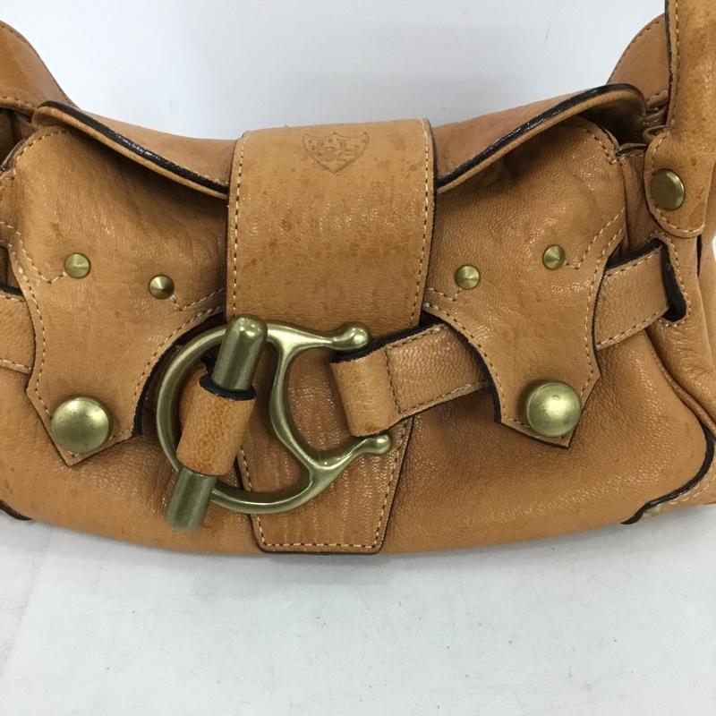 トフアンドロードストーン TOFF & LOADSTONE ハンドバッグ ハンドバッグ ワンショルダー ワンポイント 茶 / ブラウン / brown レディース USED 古着 中古 10155323