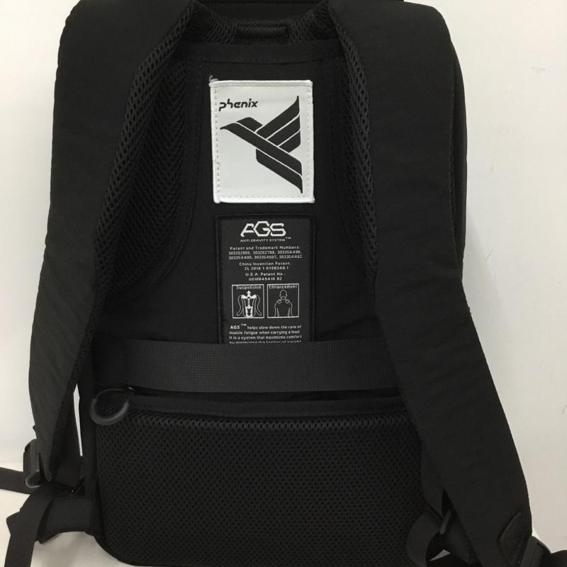 フェニックス PHENIX リュックサック、デイパック リュックサック、デイバッグ AGS NOMAD バックパック ロゴ、文字 黒 / ブラック / black メンズ USED 古着 中古 10155327