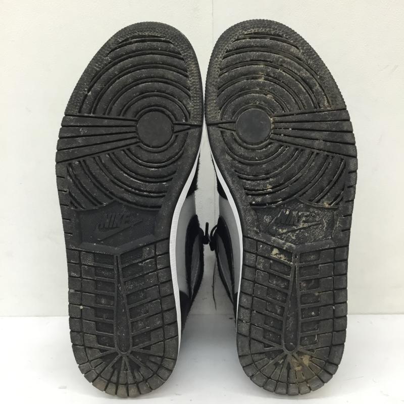 ナイキ NIKE スニーカー スニーカー Nike Women s Air Jordan 1 Retro High OG Medium Grey DZ2523-001 28.0cm ロゴ、文字 黒 / ブラック / black X 灰 / グレー / gray メンズ USED 古着 中古 10155336