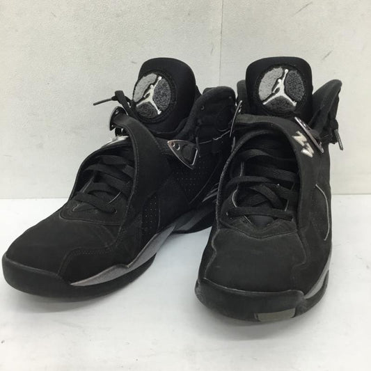 ナイキ NIKE スニーカー スニーカー Nike Air Jordan 8 Retro Chrome 2015 305381-003 28.0cm ロゴ、文字 黒 / ブラック / black メンズ USED 古着 中古 10155337