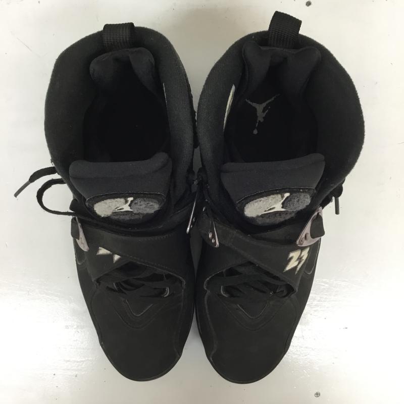 ナイキ NIKE スニーカー スニーカー Nike Air Jordan 8 Retro Chrome 2015 305381-003 28.0cm ロゴ、文字 黒 / ブラック / black メンズ USED 古着 中古 10155337