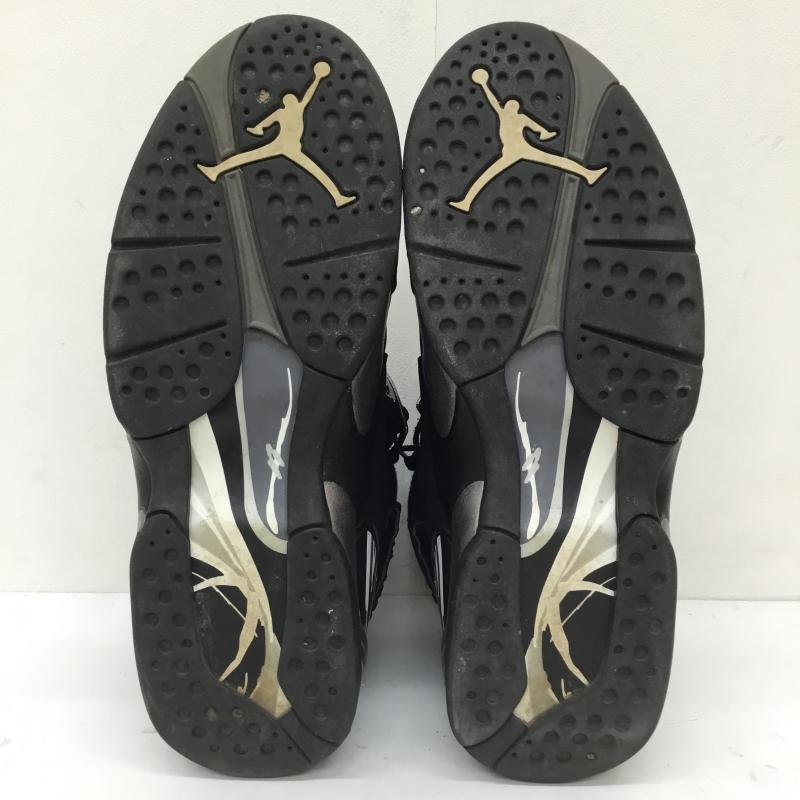 ナイキ NIKE スニーカー スニーカー Nike Air Jordan 8 Retro Chrome 2015 305381-003 28.0cm ロゴ、文字 黒 / ブラック / black メンズ USED 古着 中古 10155337