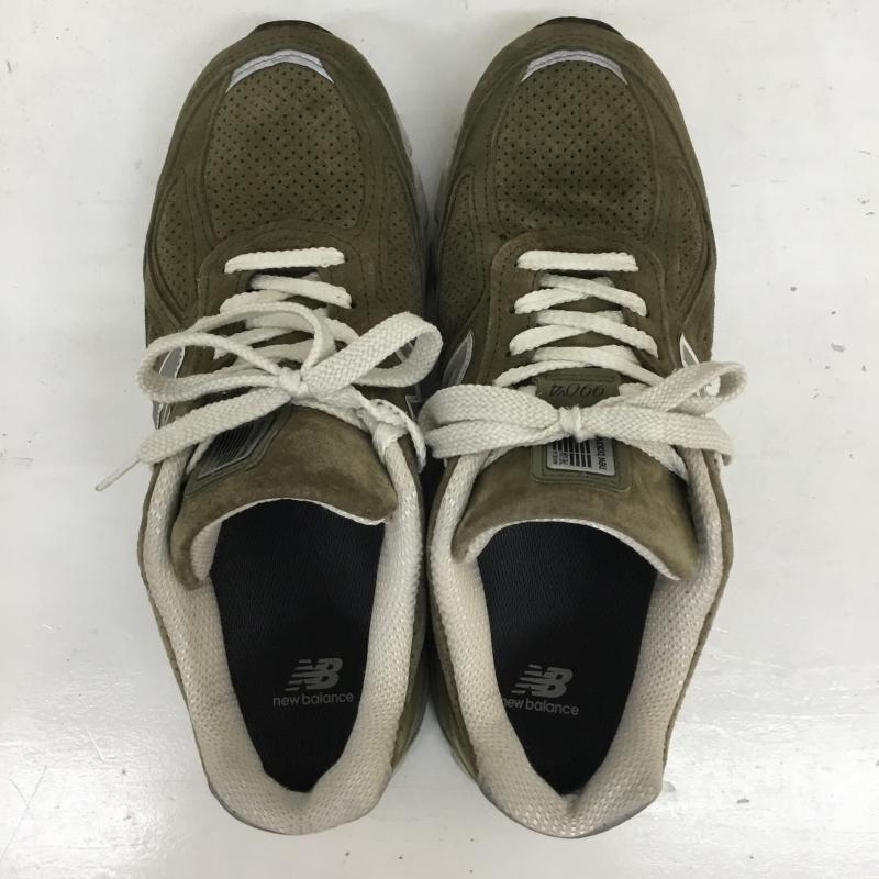 ニューバランス New Balance スニーカー スニーカー ニューバランス 990 V4 NEW BALANCE M990CG4 U.S.A. COVERT GREEN 26.5cm ロゴ、文字 茶 / ブラウン / brown メンズ USED 古着 中古 10155338