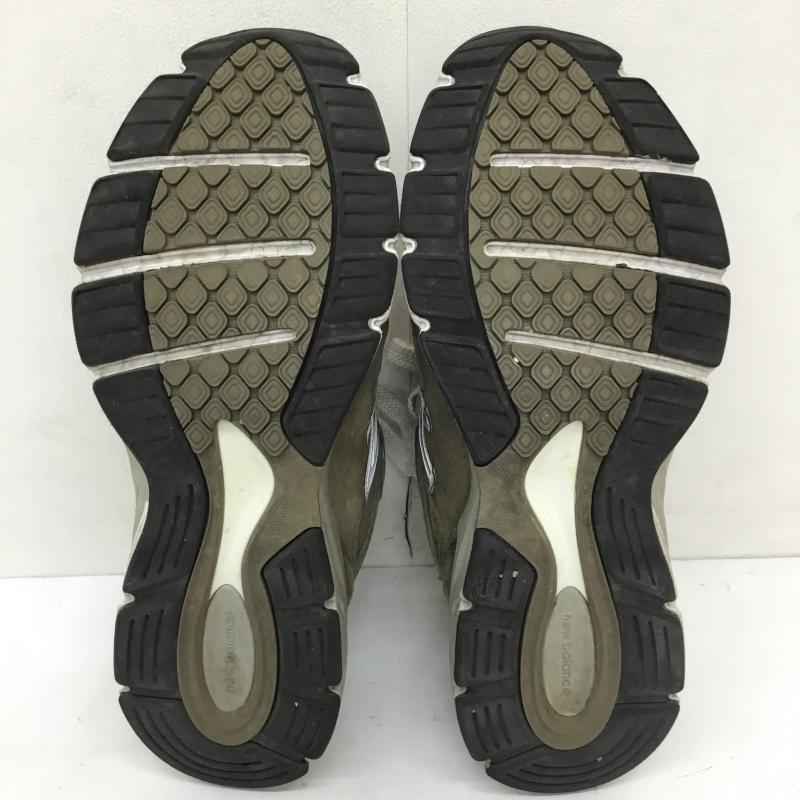 ニューバランス New Balance スニーカー スニーカー ニューバランス 990 V4 NEW BALANCE M990CG4 U.S.A. COVERT GREEN 26.5cm ロゴ、文字 茶 / ブラウン / brown メンズ USED 古着 中古 10155338