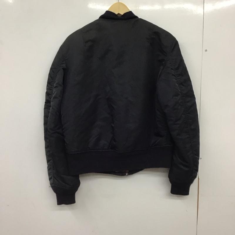 アルファインダストリー Alpha Industries ジャケット、上着 ジャンパー、ブルゾン ジップアップジャケット ナイロンジャケット アウター 無地 紺 / ネイビー / navy メンズ USED 古着 中古 10155341