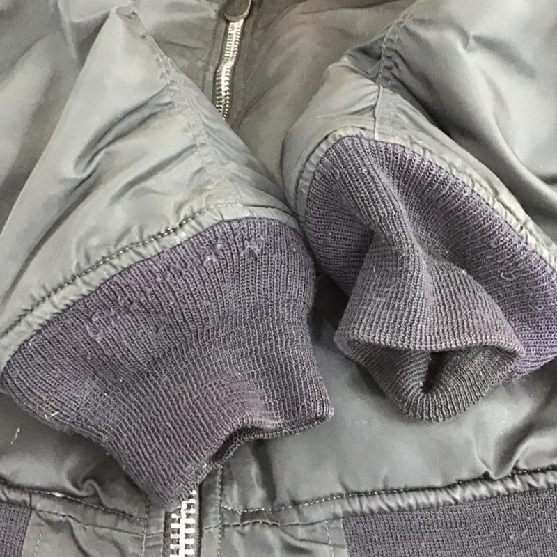 アルファインダストリー Alpha Industries ジャケット、上着 ジャンパー、ブルゾン ジップアップジャケット ナイロンジャケット アウター 無地 紺 / ネイビー / navy メンズ USED 古着 中古 10155341