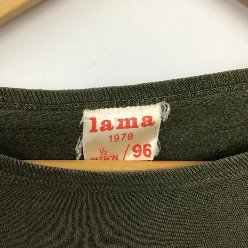 古着 USED トレーナー 長袖 長袖トレーナー スウェット クルーネック プルオーバー lama 無地 カーキ / カーキ / khaki メンズ USED 古着 中古 10155343